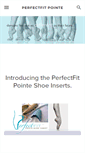 Mobile Screenshot of perfectfitpointe.com